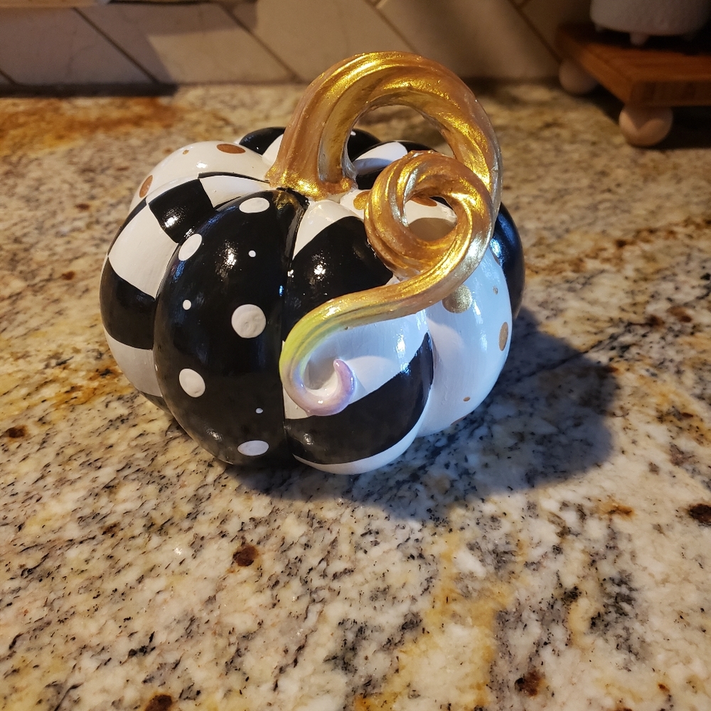 Hand painted pumpkin